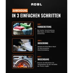 ADBL Micro Wash Storm Waschmittel 10L