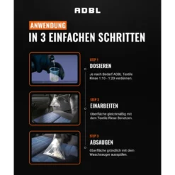ADBL Textile Rinse Reiniger für Waschsauger 1L