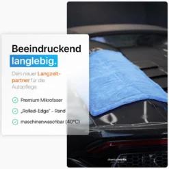 chemicalworkz Shark Twisted Loop Towel 1400GSM Blau Trockentuch 60x40cm