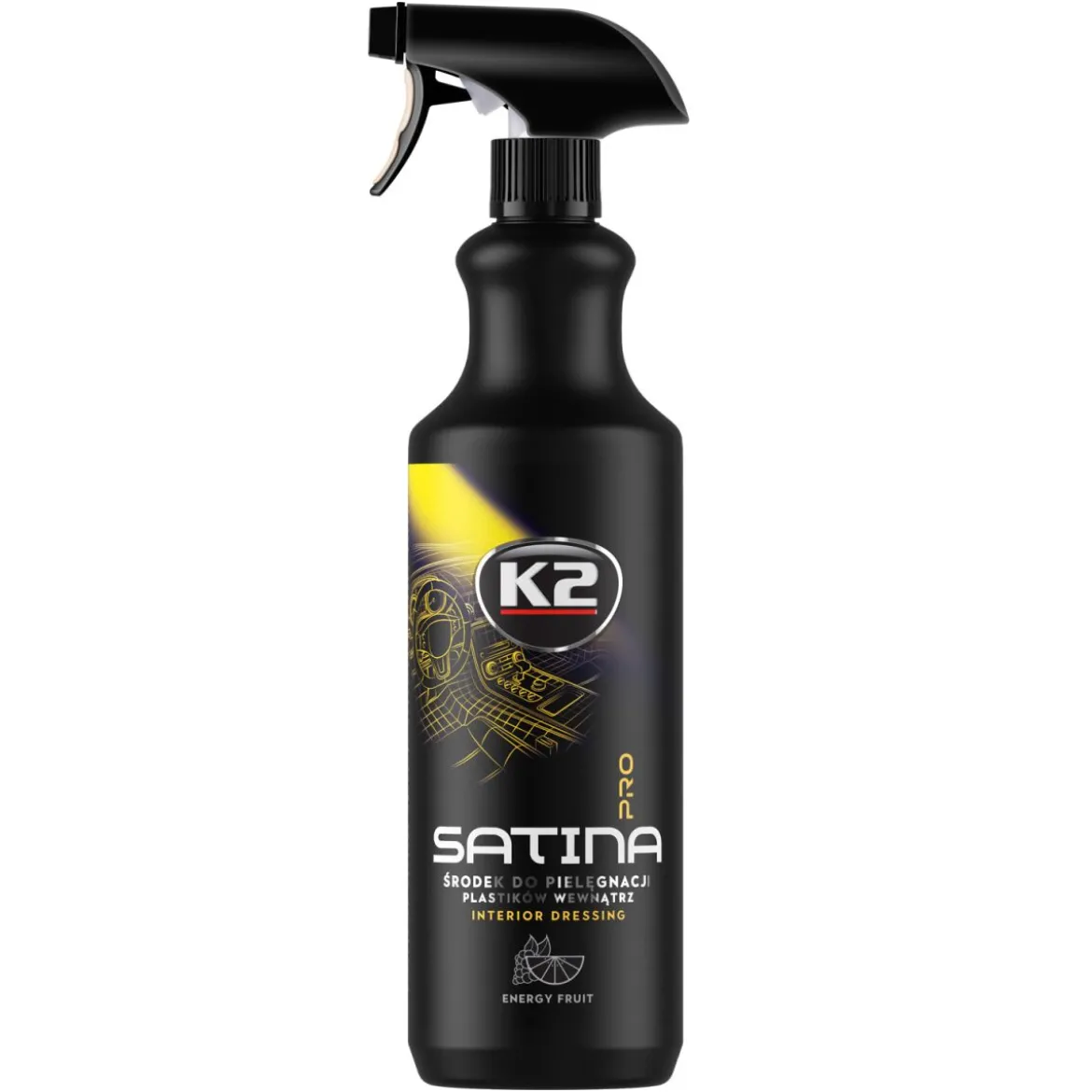 K2 PRO Satina Pro Interior Dressing Cockpitpflege 1L Energy Fruit