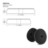 Lake Country Force Pad Finishing schwarz 150mm