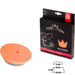 Royal Pads AIR One Step Schaum-Polierpad 80mm orange