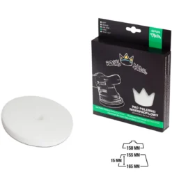 Royal Pads THIN Hard Schaum-Polierpad 155mm weiß