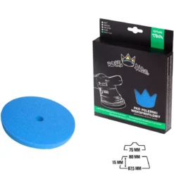 Royal Pads THIN Heavy Cut Schaum-Polierpad 80mm blau