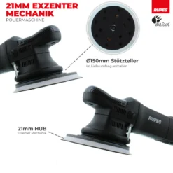 Rupes BigFoot LHR 21ES Exzenterpoliermaschine
