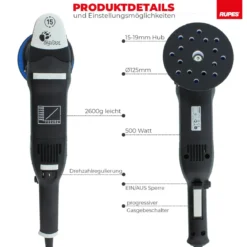 Rupes BigFoot LHR 15 Mark III Exzenterpoliermaschine