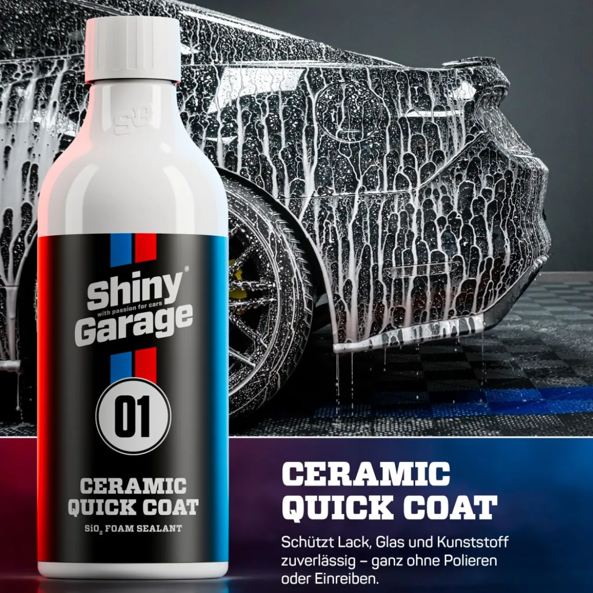 Shiny Garage Ceramic Quick Coat Versiegelungsschaum 500ml