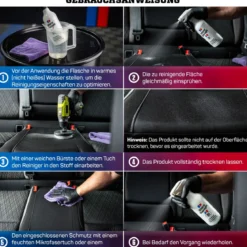 Shiny Garage Fabric Cleaner Shampoo Textilreiniger 1L