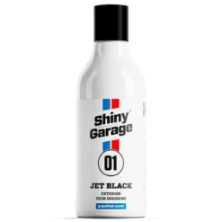 Shiny Garage Jet Black Trim Restorer Kunststoffpflege außen 250ml