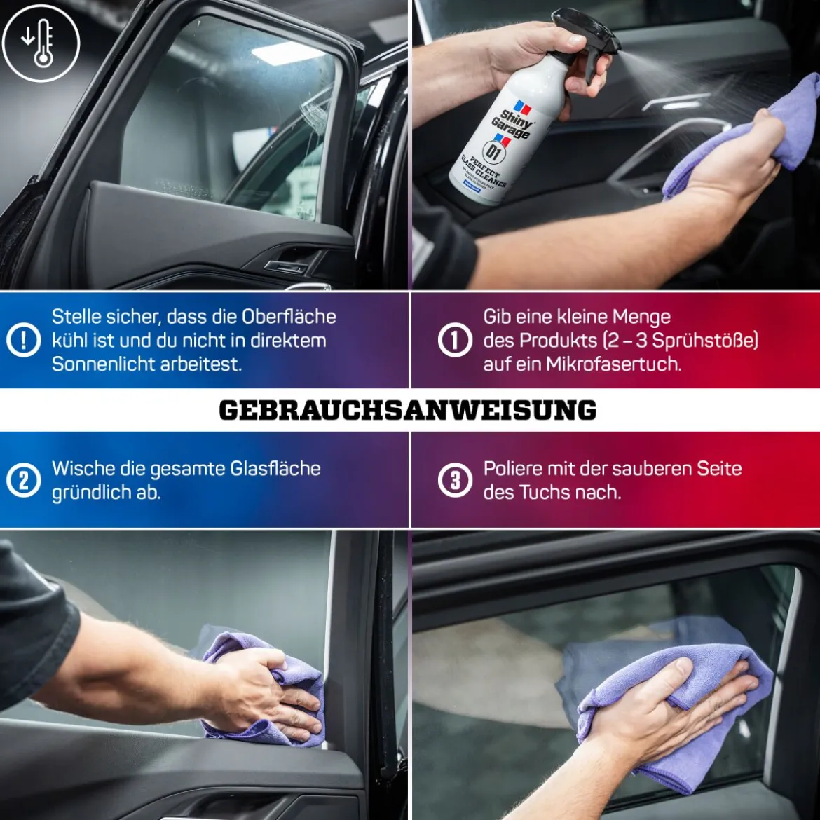 Shiny Garage Perfect Glass Cleaner Glasreiniger 1L