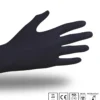 Unigloves BLACK PEARL Nitrilhandschuhe schwarz M, 100Stk.